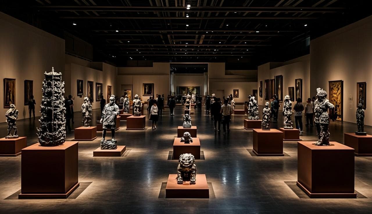 上海国际雕塑双年展中国作品